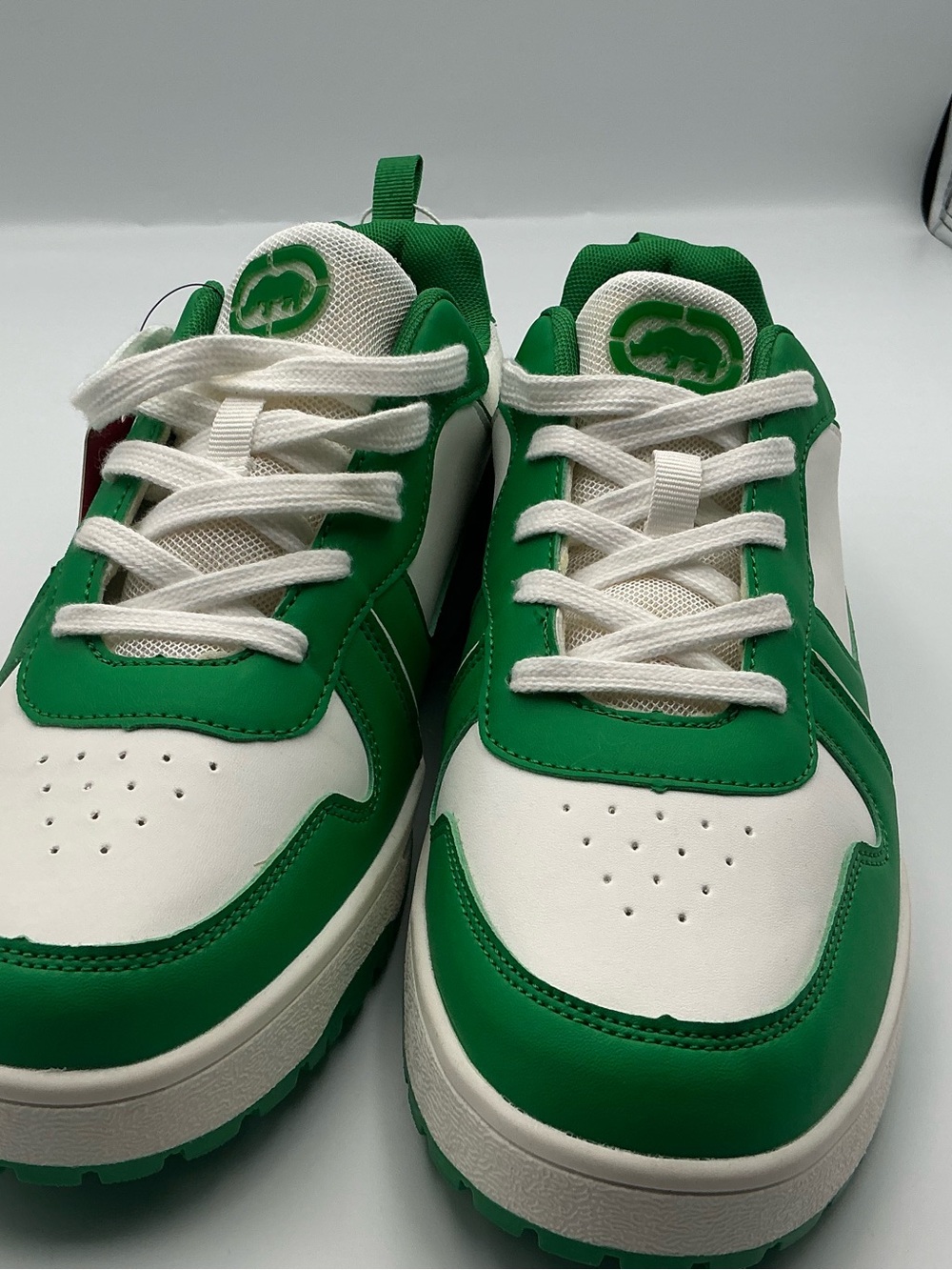 ECHO Green & White Athletic Sneakers